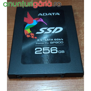 Imagine anunţ Vand SSD ADATA Premier Pro SP900 256 GB 2,5 inchi SATA III