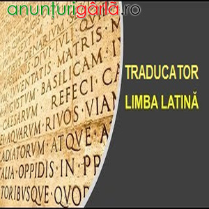 Imagine anunţ • Latina • Germana • Engleza • Slovaca • Rusa - traducator - traduceri in Romania + EU