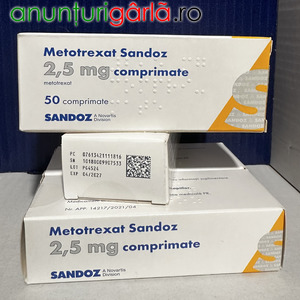 Imagine anunţ Methotrexat 2,5 mg Tablet - Metotrexat 2,5 mg Pastile