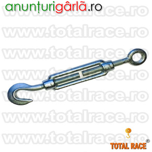 Imagine anunţ Intinzatoare cablu cu doua ochiuri de prindere Total Race