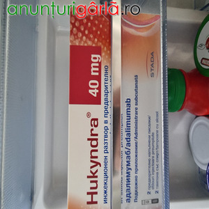 Imagine anunţ Hukyndra, Humira, Adalimumab