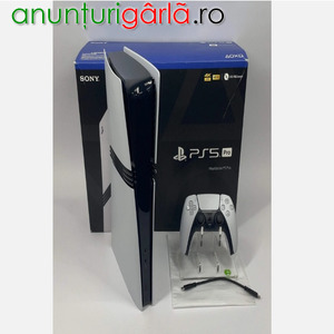 Imagine anunţ Sony PlayStation 5 Pro PS5 Pro 2Tb Console Bundle + Extras