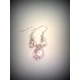 Imagine anunţ Set Swarovski 30 RON cercei pandantiv (mov, rosu, roz) Accesorii Bijuterii handmade