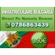 Imagine anunţ Inmatriculari Asigurari ITP Bulgaria
