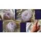 Imagine anunţ Perna pentru verighete - floare alba