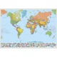 Imagine anunţ Harta Lumea Politica 140x100 cm