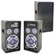 Imagine anunţ Set boxe karaoke cu USB/SD/Bluetoothsi Egalizator 600W