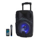 Imagine anunţ Boxa portabila karaoke troler cu microfon wireless