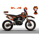 Imagine anunţ Moto Cross BEMI 250cc Dirtbike ALFA 19/17" NOI Preț: 1900 € (fara TVA)